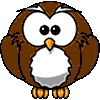 Cartoon owl