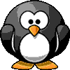 Cartoon penguin